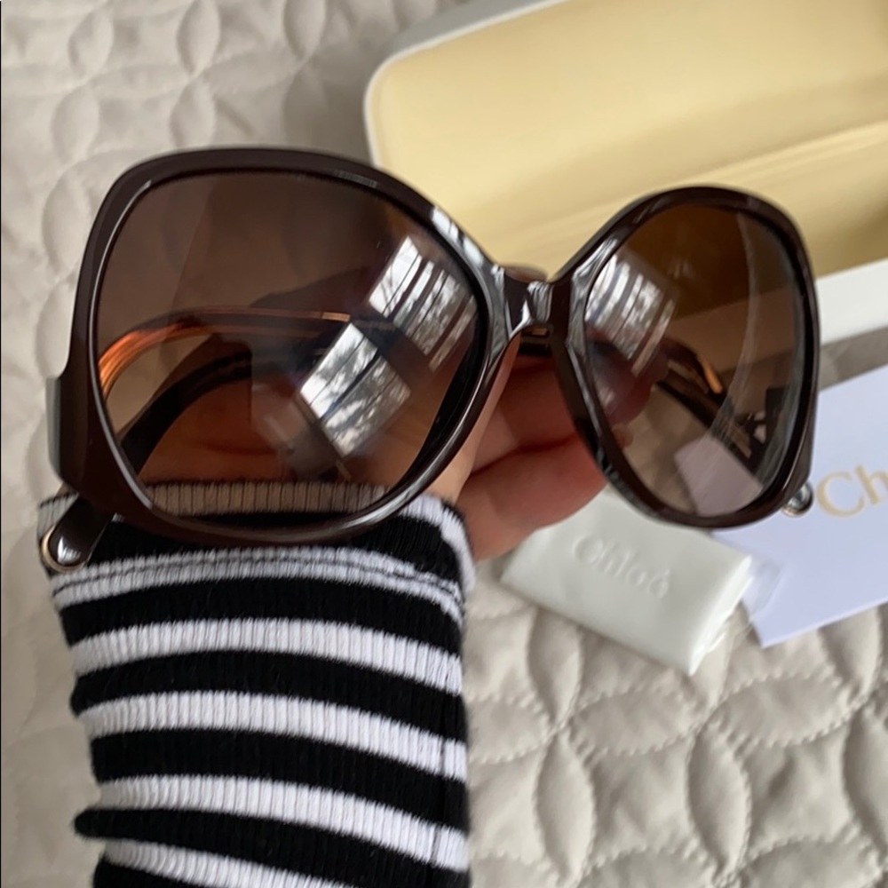 Chloe’ Sun Glasses EUC - Picture 6 of 8